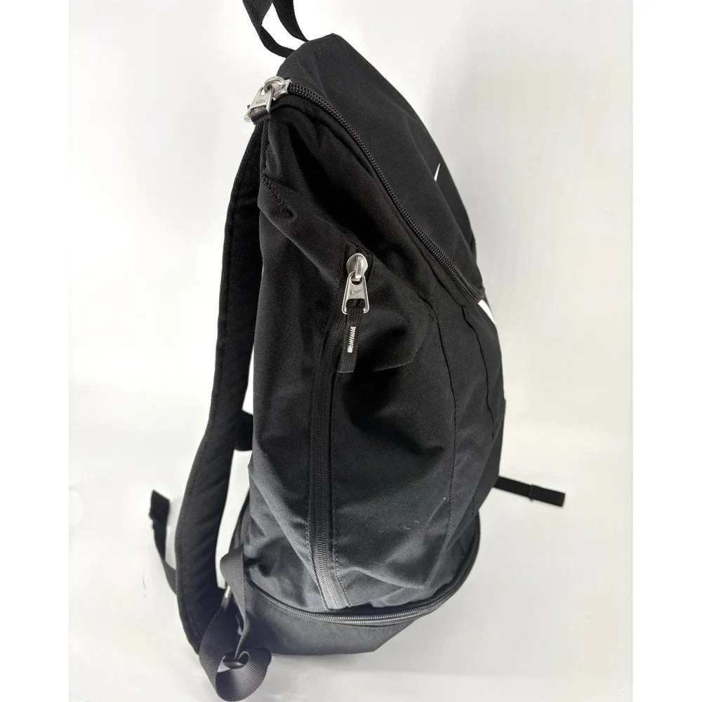2012 Nike Hoops Elite Pro Backpack Black White Basketball Sports School Bag Rare
